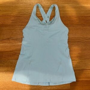 Lululemon Active Tank Top - Light Blue - Size 6